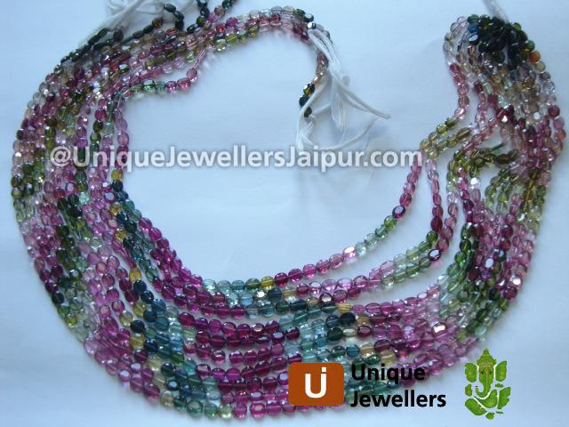 Tourmaline Cut Oval Beads